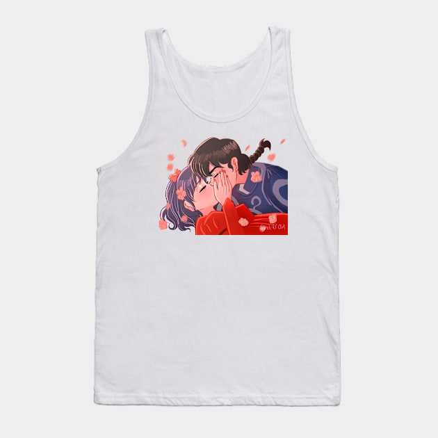 Ranma and Akane Kiss Tank Top by Sarah D’ Art